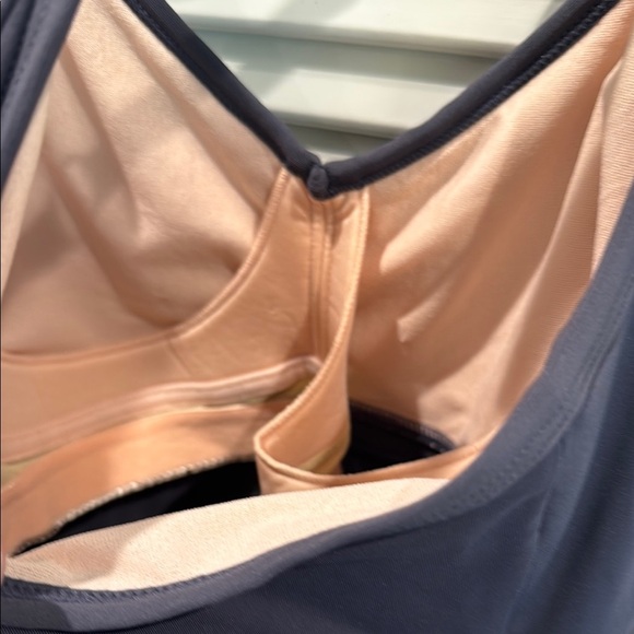 Gray Athleta athletic dress with adjustable straps and built in bra - Picture 4 of 4